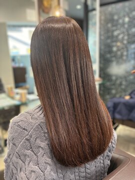 ロング/ストレート/艶髪/白髪染め/船橋駅/船橋大神宮