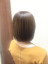 アクセ 10代20代30代40代大人可愛いゆるふわホイルカラー涼しげヘア
