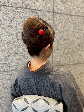 バサラ 浅草寺店(VASARA) 訪問着アップスタイル