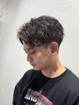 ガオプロデュースバイレボ(gao produced by revo)の写真/【リピート率80%の技術をお手頃価格で】メンズパーマ、デザインカラーなど幅広く◎［メンズパーマ/柏駅］