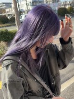 アムレヘアーエタ(amule hair eta)&nbsp;【amule hair eta】カシスラベンダー/顔まわりレイヤー