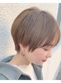 代々木/ブリーチなし/ショートボブ/酸性ストレート/新宿/韓国