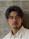 大人強めスパイラルセンターパート