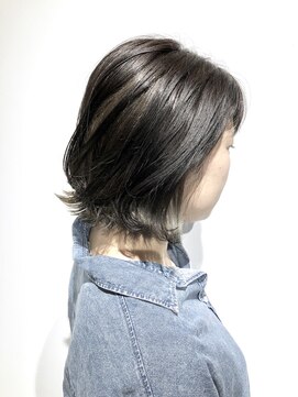 アディクト 綾瀬(ADDICT) 【ADDICT_YuuYa】ハイインナーカラー_ワンレン_ミニマムボブ