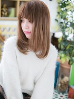 カバーヘア イヴ 戸頭店(COVER HAIR EVE)&nbsp;*EVE戸頭*3Dカラー＆斜めバングで♪しっとりワンカールa