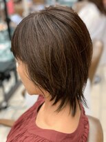 グランシュ 青葉台店(GranCieux)&nbsp;モカベージュ×くびれセミディ