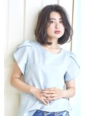 【noahecle銀座】グレージュ似合わせカットエアリーパーマ