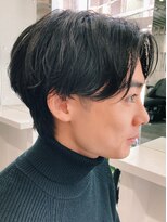 バイフィフス 原宿/表参道(by fifth)&nbsp;センターパートツイストスパイラルパーマニュアンスパーマ