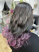 リリー ヘアーアンドビューティー(Lily)&nbsp;裾カラー☆グラデーションカラー