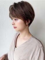 アフロート ディル(AFLOAT D'L) 20代30代40代大人かわいいショートボブ小顔ショコラベージュ