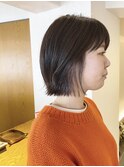 切りっぱなし×インナーカラー/MARINA