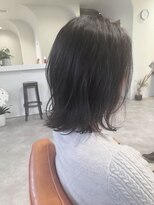 ピシェ ヘア デザイン(Piche hair design)&nbsp;外ハネ×オリーブアッシュ