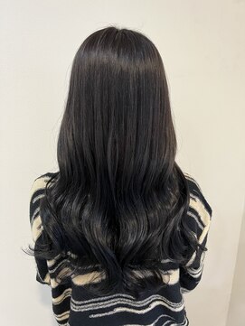 シェノン 西梅田(CHAINON) グレーブラック×レイヤーカット×韓国ヘア×似合わせカット