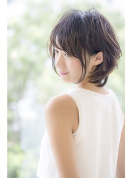 クレドガーデン 綾瀬店(CRED GARDEN) デジタルパーマ×くびれ大人可愛い丸みエアリーショートボブ1