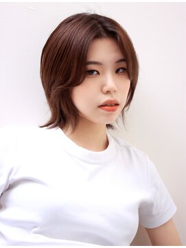 ヨファ ヘアー(YOFA hair) 似合わせカット＆デザインカラーくびれヘアアースカラー0505