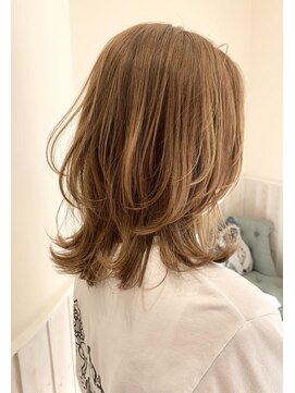 ネオリーブソラ 相模大野店(Neolive sola) ボブウルフ/ウルフレイヤー/グレージュ/ハイトーン