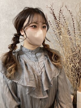 アールイー(Re:) 玉ねぎヘア　ツインテール