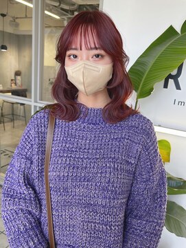 ウム(umu.) cassis red×韓国