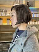 大人ショートボブ