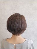 チョコレートブラウン　スウィングショート/30代40代50代
