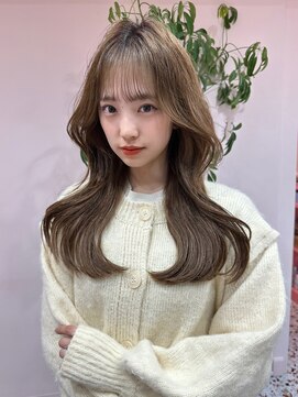 ボタン シブヤ(VOTAN SHIBUYA) 韓国ヘア/くびれヘア/前髪あり/顔まわりカット/小顔カット