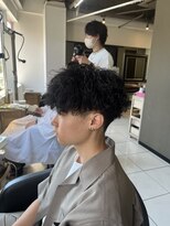 アイズ 海老名(AIZU) 波巻きスパイラルパーマ シャドウパーマ メンズパーマ