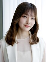 アイティー バイ アルバム 中野店(IT by ALBUM) くびれミディアム_グレーベージュレイヤーロング_39613