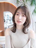 オースティン 錦糸町(AUSTIN)&nbsp;ミディアムレイヤー/大人可愛い/髪質改善/シースルーバング