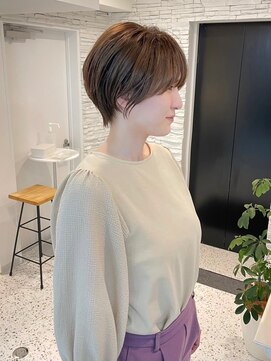 メモリーズ 表参道(Memories) ショートボブ/簡単スタイリング/丸みショート/可愛い/20代30代