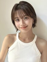 コクーン(Cocoon)&nbsp;ハンパショート#黒髪#ボブルフ#小顔#ネビージュ#ワンレン