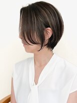 ネイロ バイ ジルブラン 葛西(NeiRo by JIL BLAN)&nbsp;レイヤーカット白髪ぼかしハイライトダブルカラーインナーカラー