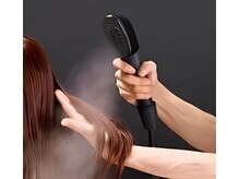 【超微量子ナノスチーム(パルッキー)】で傷んだ髪でも隅々まで水分を浸透させ髪を美しく、保てるように☆
