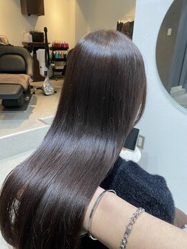 グラフ 立川(Graph.) ブリーチなしダブルカラー Aujua髪質改善トリートメント