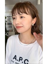 シー(The She's) ブリーチなしシルキーダブルカラー　ミルクティーベージュ