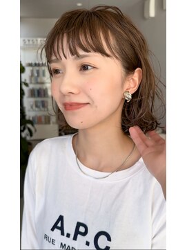 シー(The She's) ブリーチなしシルキーダブルカラー　ミルクティーベージュ