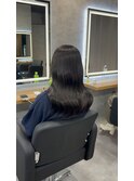 ブリーチなしグレージュ