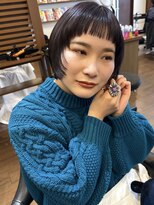 クレール グラン 富塚(ｃｌａｉｒ，ｅ gran)&nbsp;ボブ/フェイスレイヤー/ラベンダーブラウン