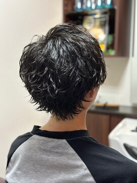 ケースタイル ヘアスタジオ 神保町店(K STYLE HAIR STUDIO) ショートウルフ/パーマ/ランダム/ニュアンスパーマ/神保町