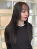 【気になる前髪のクセ】カット＋前髪縮毛矯正￥8000