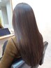☆【Mana限定美髪メニュー】カット+ダメージレスカラー+前中後処理剤+TM