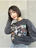 ミニボブ/アッシュグレージュ