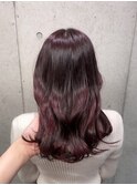 ブリーチなし暖色カラー