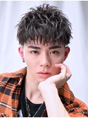 刈り上げマッシュツーブロック刈り上げ