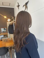 ブラウン(Brown)&nbsp;レイヤーカット/ロング