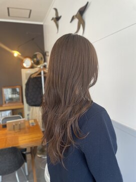 ブラウン(Brown) レイヤーカット/ロング