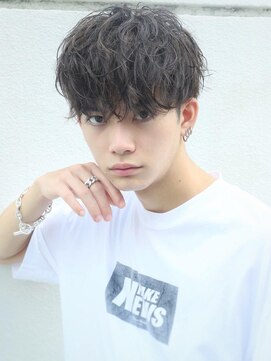 リップス レイ ギンザ(LIPPS Ray GINZA) 無造作前下がりマッシュ