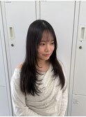 フェミニンロング似合わせカットミディアムスパイキーショート