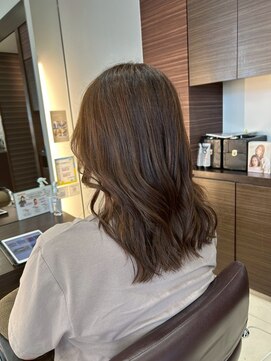 ブルーテーフ(Bleu Terre) アッシュベージュブラウン×ハイライト