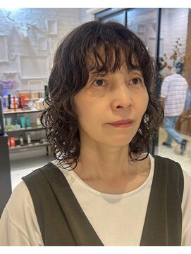 ザザ シンジュク(ZA/ZA shinjuku) 濡れ髪ウェーブで夏らしいラフ感