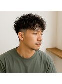 ツーブロックニュアンスパーマ 20代 30代 40代 50代 60代